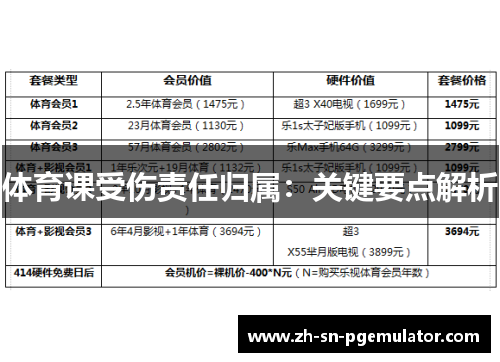 体育课受伤责任归属：关键要点解析